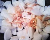 液味噌で★鶏肉と大根の味噌マヨ炒め作り方3写真