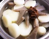 大根とこてっちゃんの味噌煮込み作り方6写真
