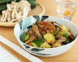 鶏もも肉ときゅうりのオイスター生姜和え作り方8写真