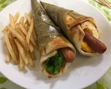 食パンラップ巻きホットサンド♪作り方18写真
