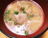 簡単★里芋親芋の豚汁〜焼肉屋さん真似て〜作り方10写真