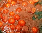 簡単！柔らか鶏むね肉の甘酢トマトダレ作り方5写真
