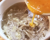 ☆豆腐とカニカマとえのきのスープ☆作り方3写真