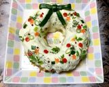 Xmas スパニッシュオムレツ リース作り方5写真
