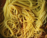 残った秋刀魚の塩焼き救済♡トマパスタ♪作り方14写真