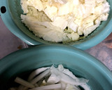 白菜と野菜たっぷりマロニーの中華炒め作り方1写真