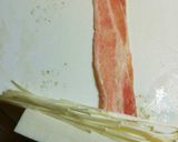 レンチン♥豚バラで豆腐とエノキ巻き♪作り方4写真