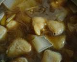 ぼんじりと大根の煮物♪作り方7写真