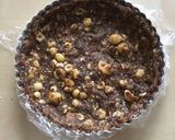 簡単！ローチョコバナナタルト！作り方2写真