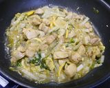 簡単！白菜と鶏肉のレモン醤油ソテー作り方5写真