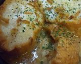 土鍋でたっぷりオニオングラタンスープ風作り方4写真