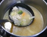 簡単！シチューリメイクお味噌汁作り方1写真