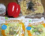パック野菜冷凍パスタでクリスマスメニュー作り方1写真