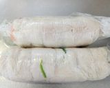☆彩りばっちり！鶏胸肉の野菜ロール☆作り方7写真