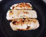 ☆彩りばっちり！鶏胸肉の野菜ロール☆作り方8写真