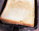 ハム・チーズ トースト 簡単作り方4写真