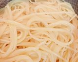 トマトソースとホワイトソースの麵ドリア作り方2写真