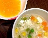 離乳食後期 朝ご飯のにゅうめん作り方4写真