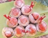 ＨＭで♪いちごとバナナのプチカップケーキ作り方16写真