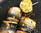 さんまのマッシュポテト巻き焼き作り方4写真