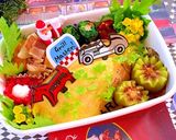 オムライスにレトロケーキピック♫作り方3写真