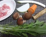優しい味★コク有【たっぷり野菜の沢煮椀】作り方1写真
