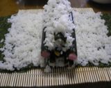 ♪アンパンマンの巻き寿司♪節分に作り方8写真