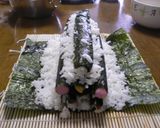 ♪アンパンマンの巻き寿司♪節分に作り方7写真