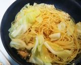 爽やか～鶏ささみとキャベツのレモンパスタ作り方5写真
