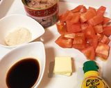さば水煮缶で簡単♡旨味たっぷりパスタ作り方1写真