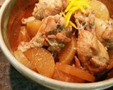 コラーゲンたっぷり鶏手羽元のぽん酢醤油煮作り方5写真