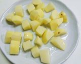 ベーコンポテトのピザトースト作り方1写真
