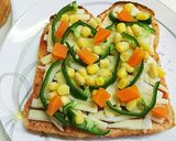 ベーコンポテトのピザトースト作り方5写真