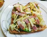ベーコンポテトのピザトースト作り方6写真