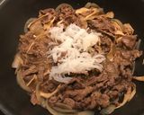 にんにく香る、舞茸効果でやわらか牛丼！作り方8写真