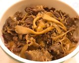 にんにく香る、舞茸効果でやわらか牛丼！作り方11写真