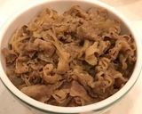 にんにく香る、舞茸効果でやわらか牛丼！作り方12写真