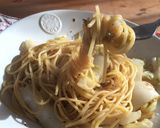 たっぷり白菜のペペロンチーノ風作り方7写真