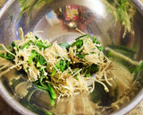 レンジで簡単副菜♡春菊とえのきの胡麻ぽん作り方3写真