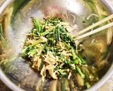 レンジで簡単副菜♡春菊とえのきの胡麻ぽん作り方4写真