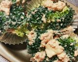 お弁当に☆ブロッコリーの鮭マヨ焼き作り方3写真