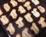 どうぶつ型ビスケットのブラウニー☆作り方3写真