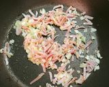 おろしドレとトマトソースでなめこパスタ作り方6写真