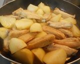 鶏スペアリブとじゃが芋の旨煮作り方4写真