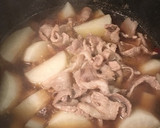 めんつゆで簡単♪大根と豚バラの煮物作り方2写真