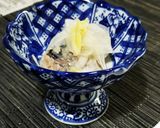 すぐつまみ鯖の水煮と酢玉ねぎの小鉢作り方2写真