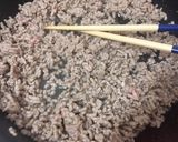 ＊厚揚げでかさまし そぼろれんこん＊作り方4写真