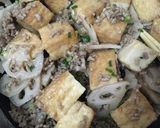 ＊厚揚げでかさまし そぼろれんこん＊作り方7写真