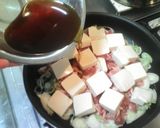 フライパンだけで！かんたん肉豆腐♪作り方5写真