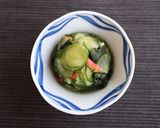 ［簡単 きゅうり ワカメ 酢の物］作り方4写真